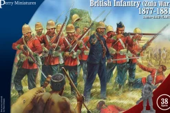 Perry Miniatures 28mm Zulu War British Infantry 1877-1881
