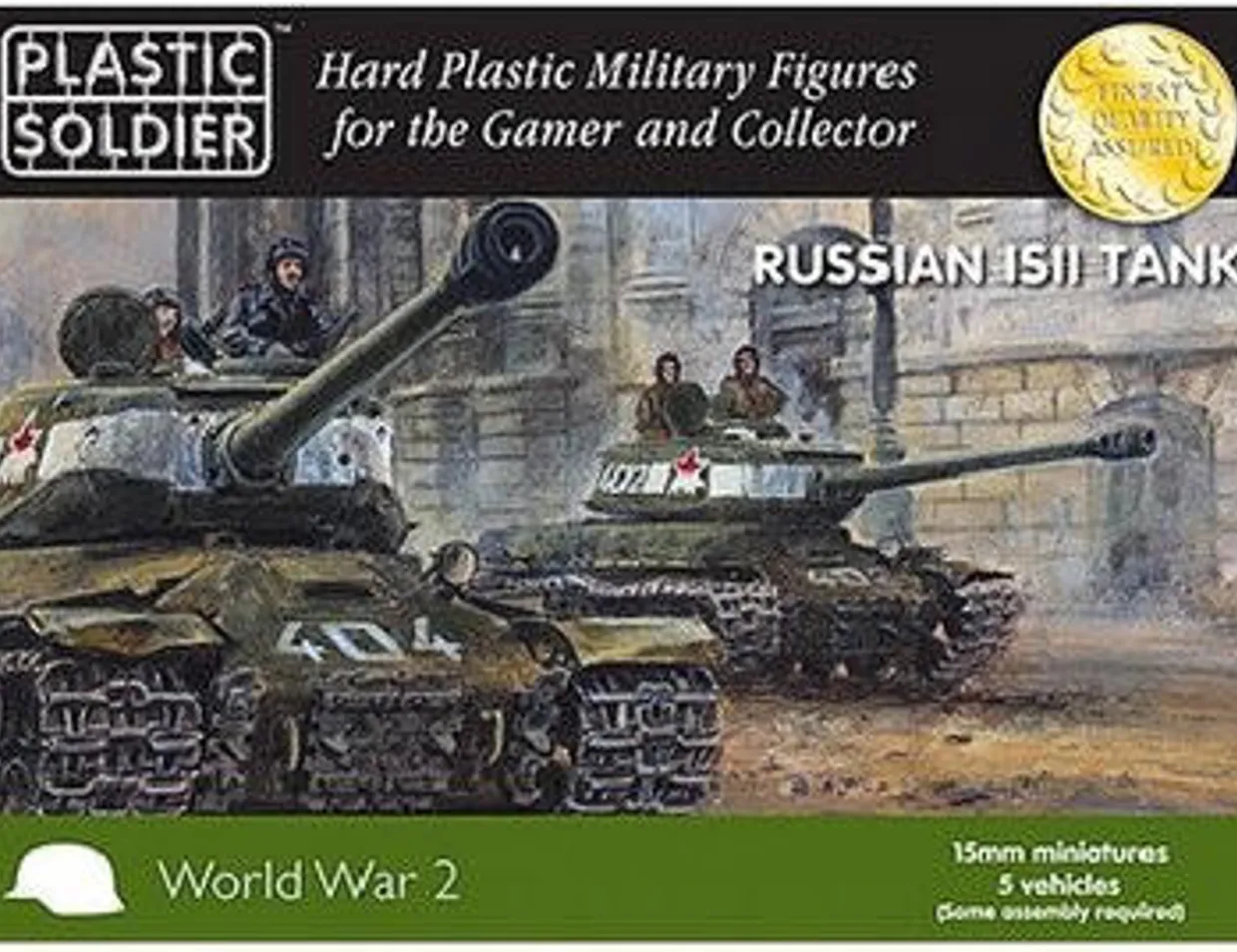 Plastic Soldier Company 1/100 IS-2 Heavy Tanks