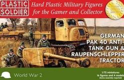 Plastic Soldier Company 1/72 WWII German PaK 40 Raupenschlepper