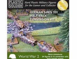 Plastic Soldier Company 1/100 Sd.Kfz.251/D Half-track Variants Conversion Set