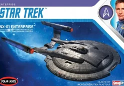 Polar Lights 1/1000 NX-01 Enterprise Snap Model Kit