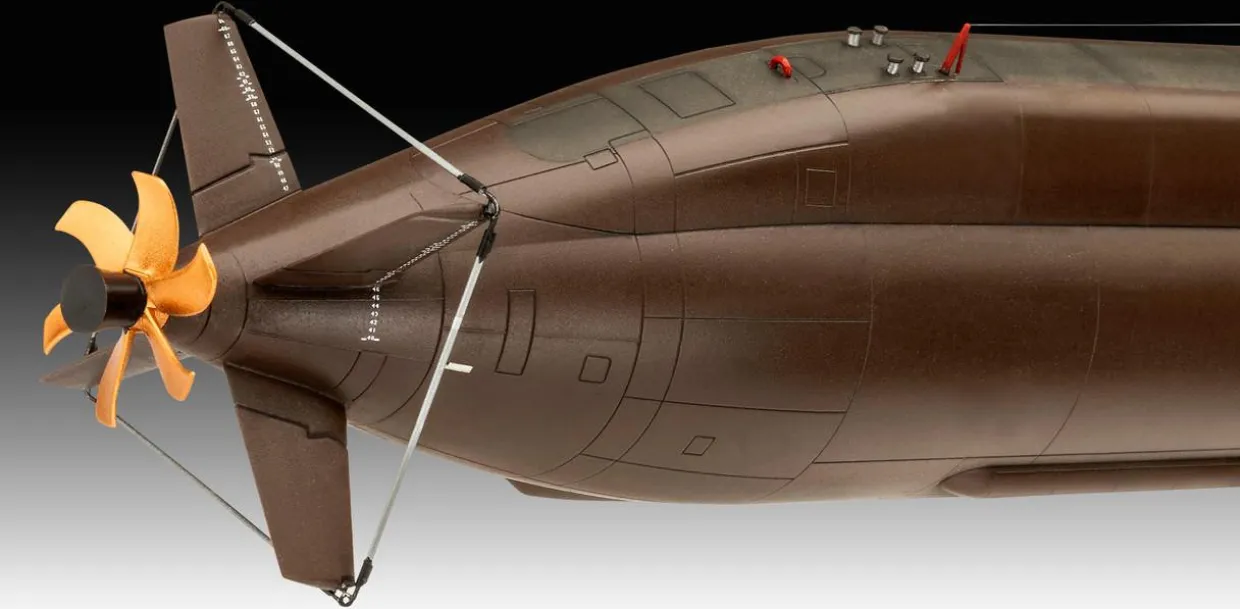 Revell 1/144 70 Years of Bundeswehr - Submarines - Wilhelm Bauer, Type 206A, and Class 2