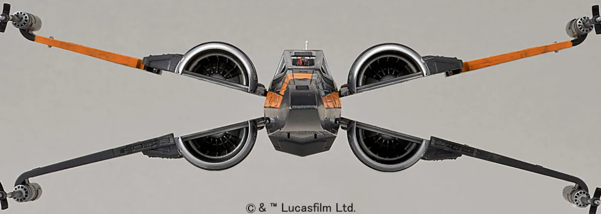 Revell 1/72 Ban-Dai Poe's X-Wing Starfighter