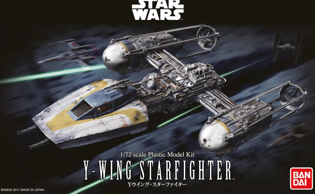 Revell 1/72 Ban-Dai Star Wars Y-Wing Model Kit