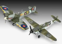 Revell 1/72 Combat Set - Supermarine Spitfire Mk.V & Messerschmitt Bf 109