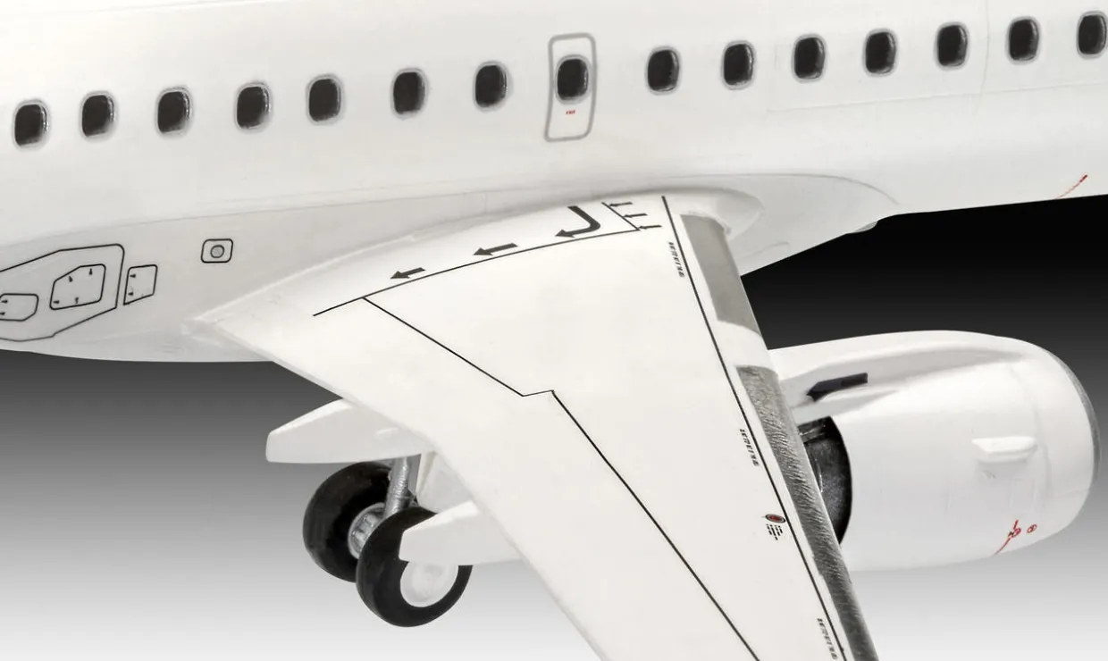 Revell 1/144 Embraer ERJ 190 Lufthansa (New Livery)