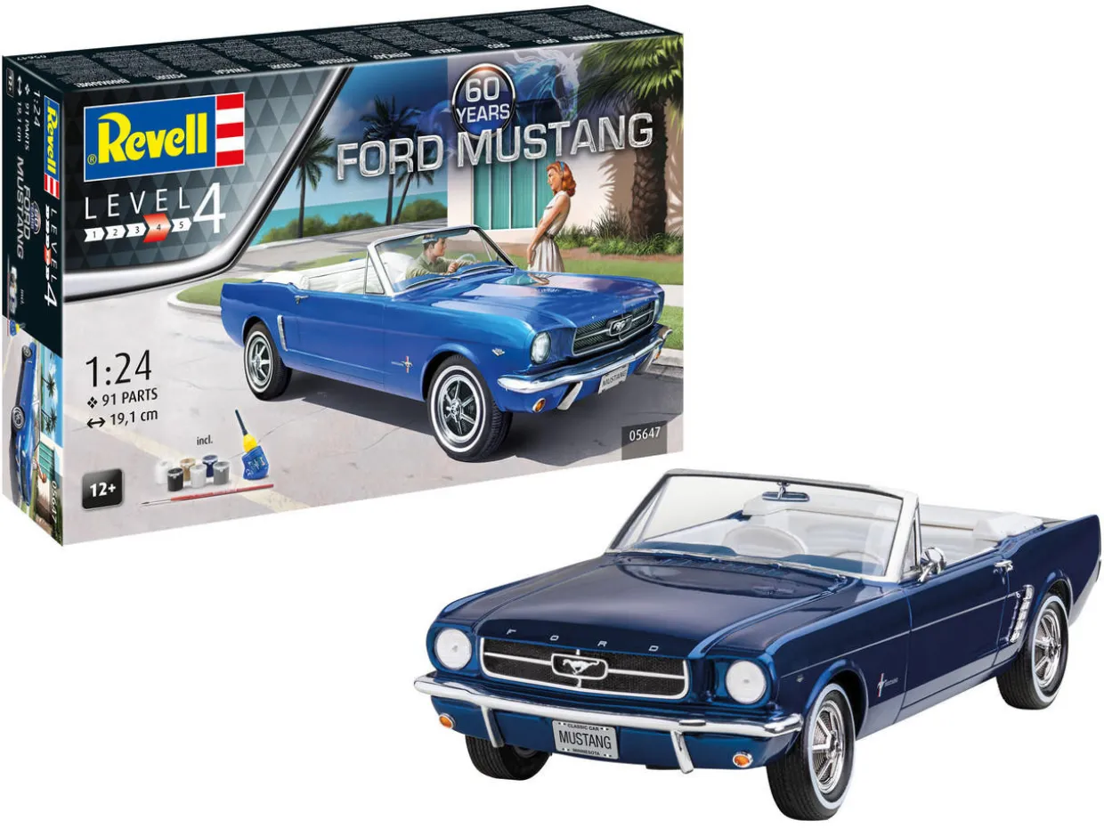 Revell 1/24 Ford Mustang 60th Anniversary Gift Set