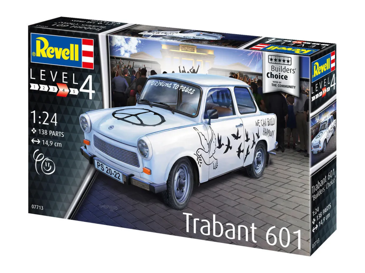 Revell 1/24 Trabant 601S "Builder's Choice"