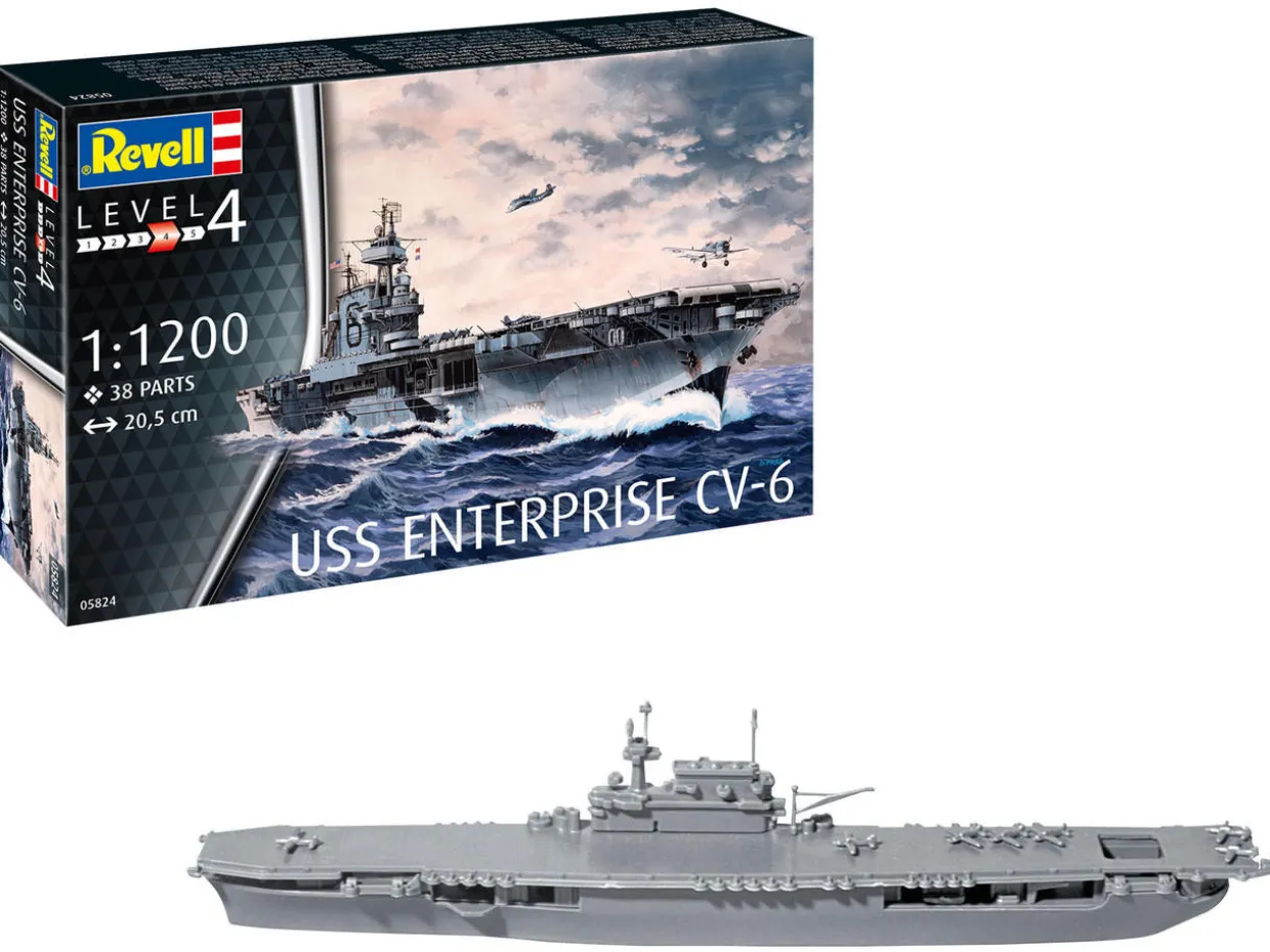 Revell 1/1200 USS Enterprise CV6
