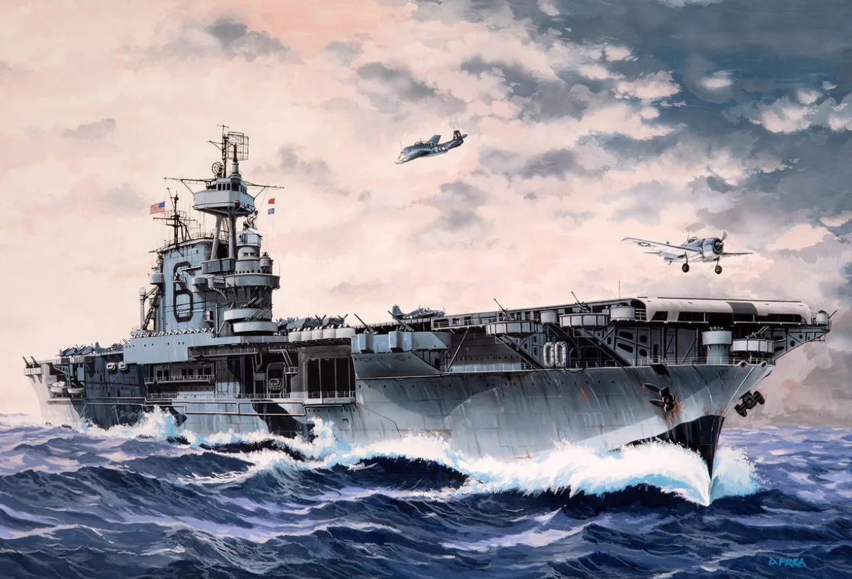 Revell 1/1200 USS Enterprise CV6