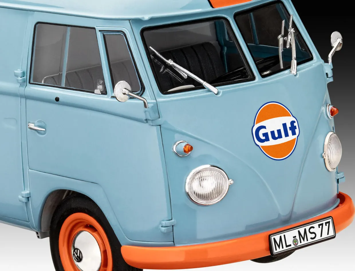Revell 1/24 Volkswagen T1 Panel Van Gulf Livery Starter Set