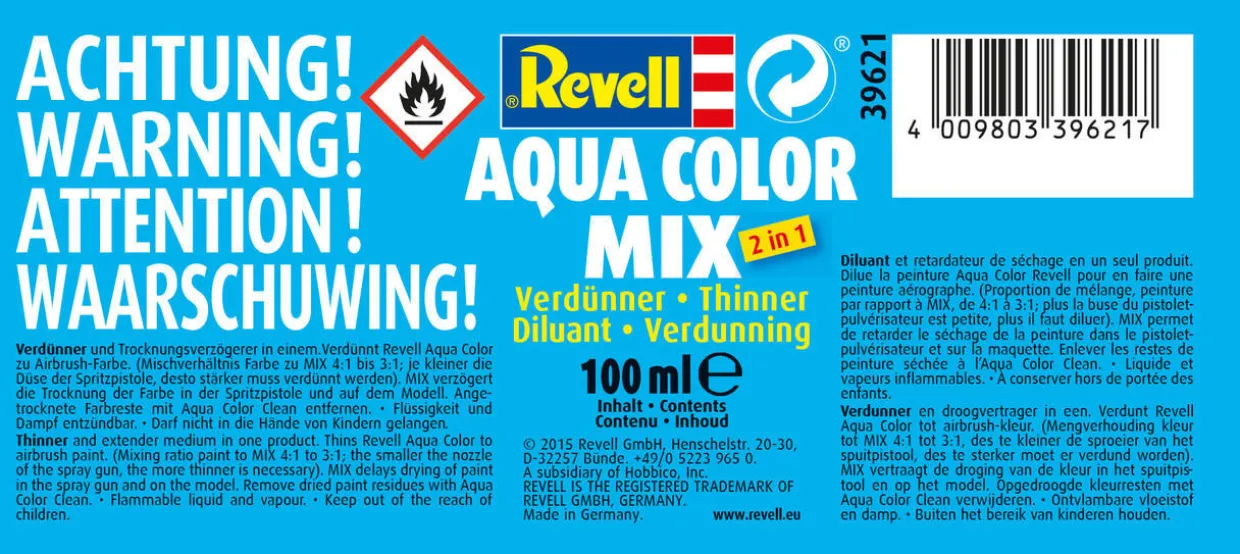 Revell Color Mix Thinner for Acrylic Paints 100ml