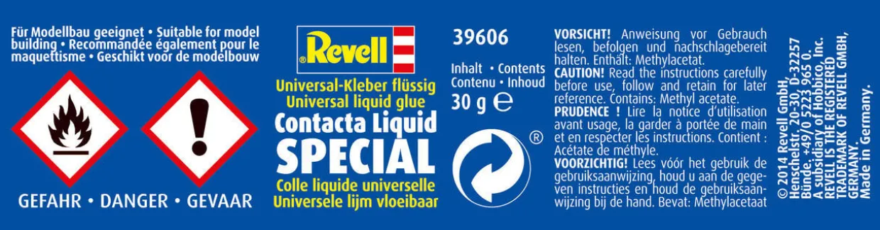 Revell Contacta Liquid Special Modelling Glue 30g