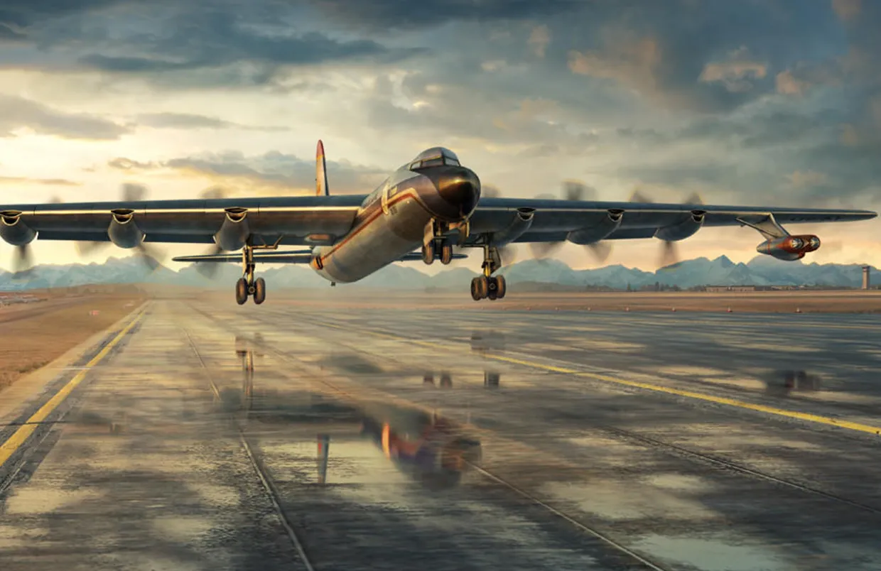 Roden 1/144 Convair NB-36H Crusader Model Kit