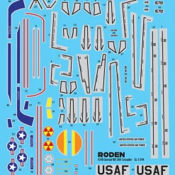 Roden 1/144 Convair NB-36H Crusader Model Kit