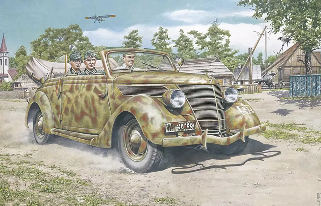 Roden 1/35 Ford V8-G81 Cabriolet