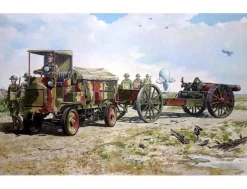 Roden 1/72 FWD Model B 3-ton & BL 8-inch Howitzer Model Kit