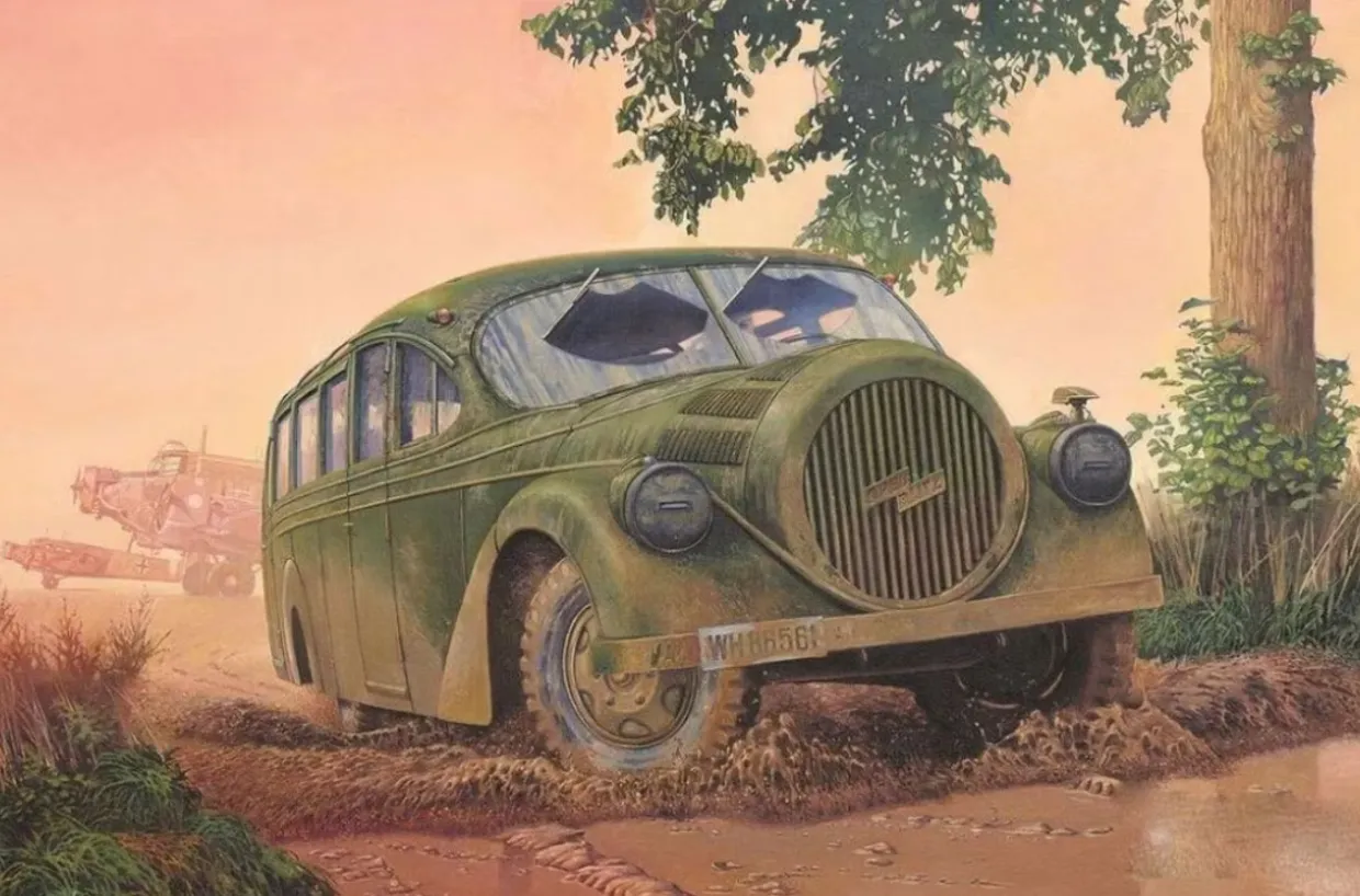 Roden 1/35 Opel Blitzbus Ludewig Aero