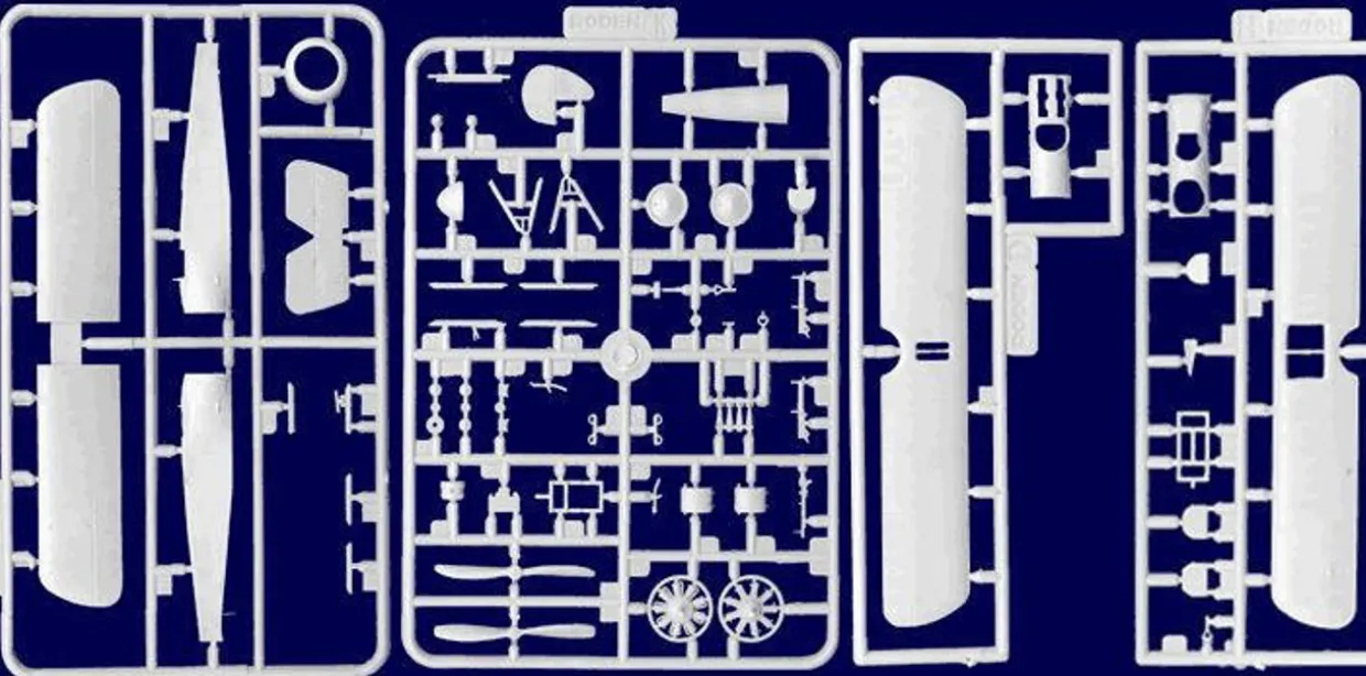 Roden 1/72 Sopwith Camel Two Seat Trainer Model Kit