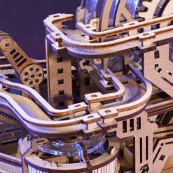 Rokr Gear Ball Challenge Marble Run 3D Wooden Kit