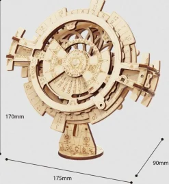Rokr Perpetual Calendar 3D Wooden Kit