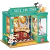 Rolife Alice's Tea Store Wooden Diorama Kit
