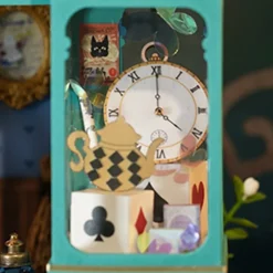 Rolife Alice's Tea Store Wooden Diorama Kit