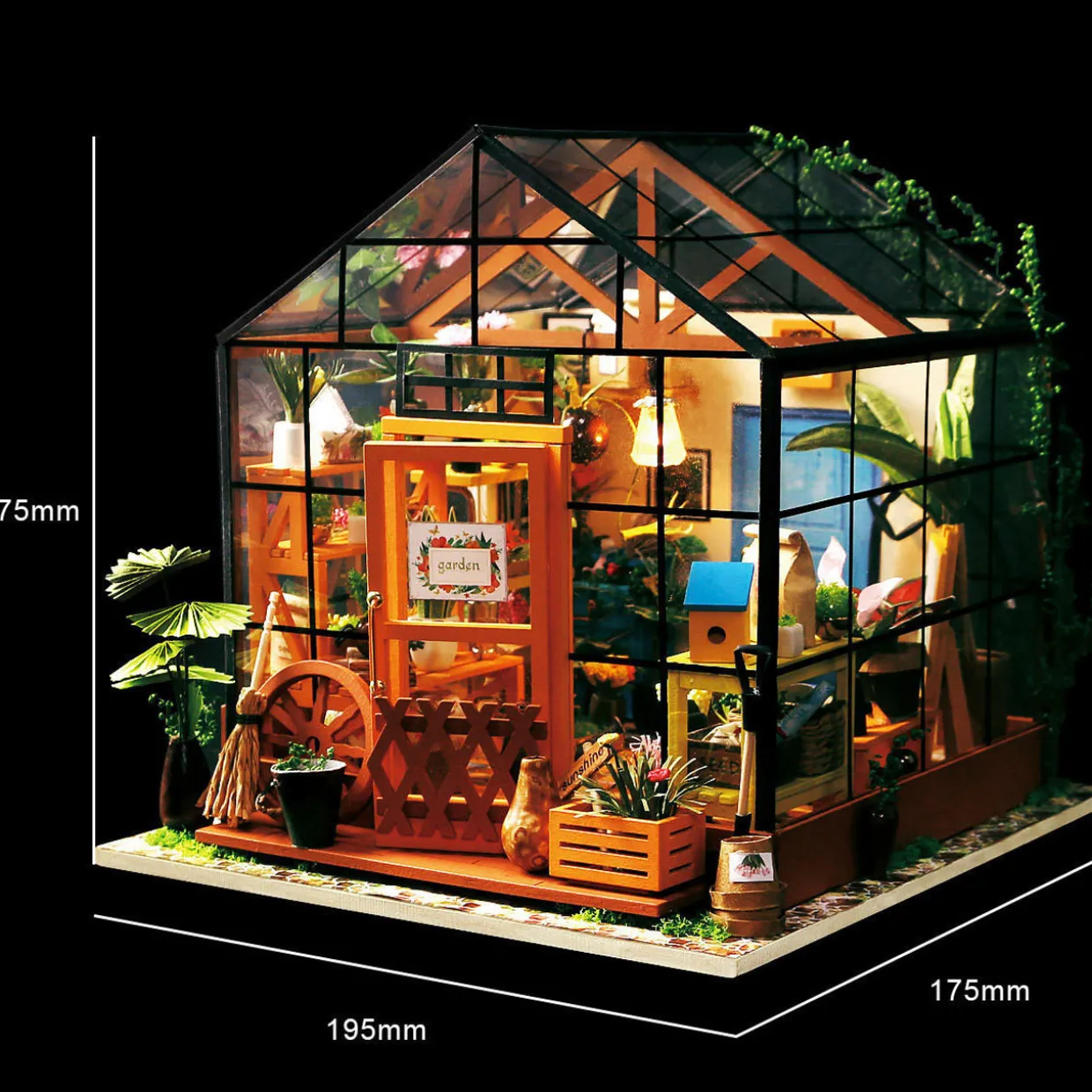 Rolife Cathys Flower House 3D Wooden Kit