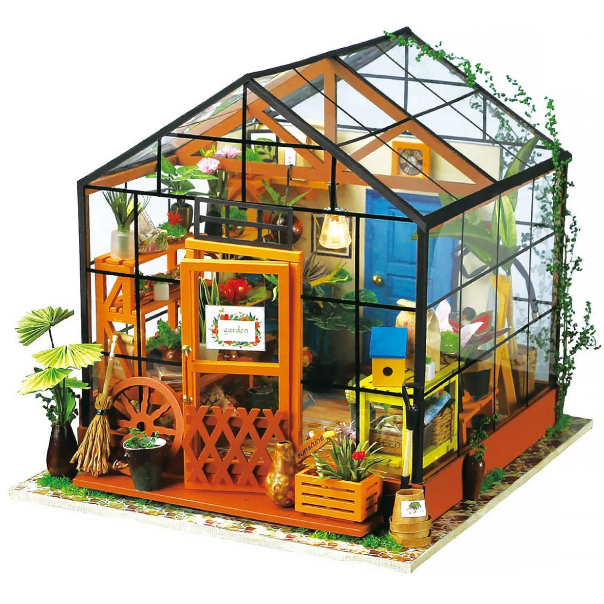 Rolife Cathys Flower House 3D Wooden Kit