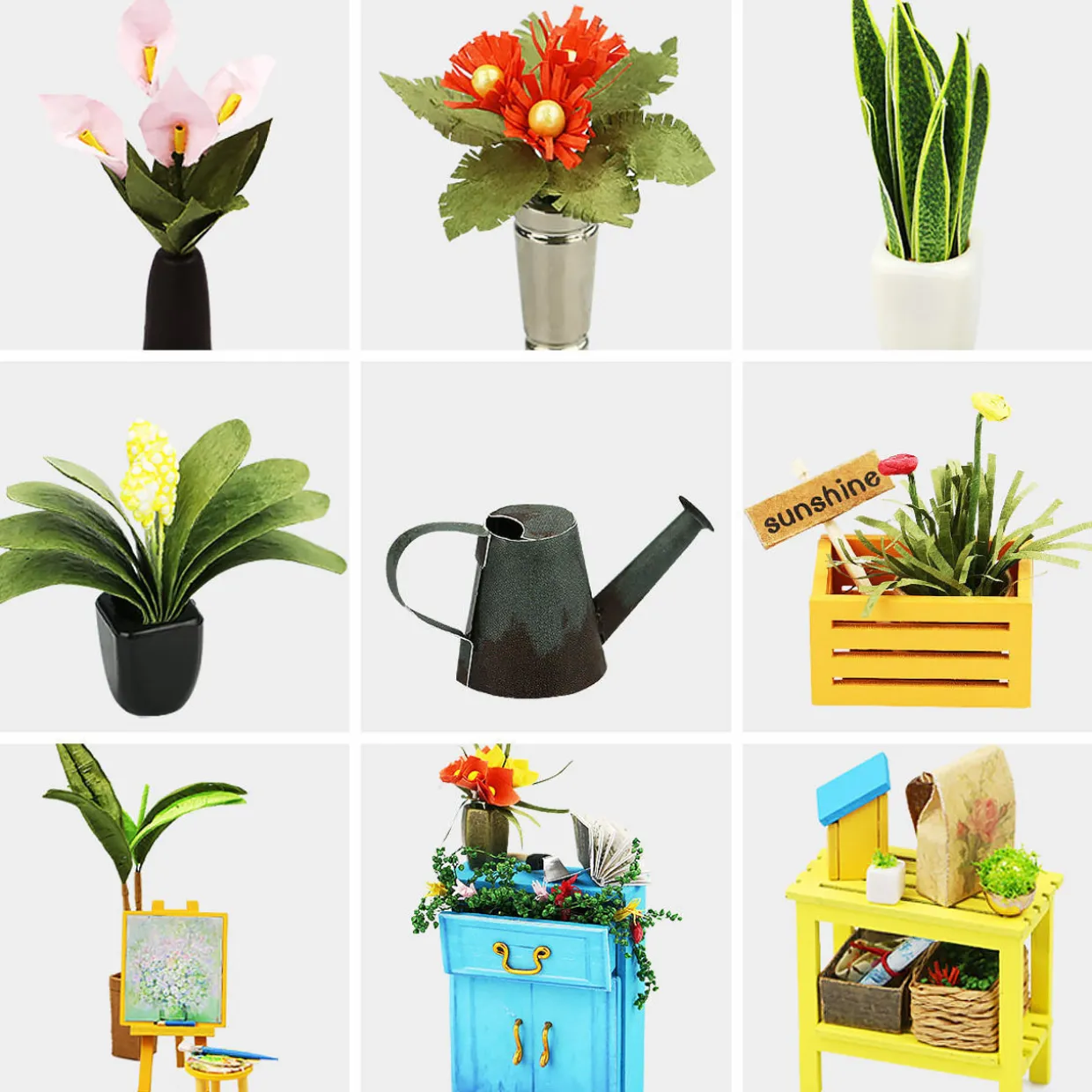 Rolife Cathys Flower House 3D Wooden Kit