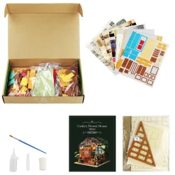 Rolife Cathys Flower House 3D Wooden Kit