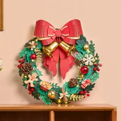 Rolife Christmas Wreath 3D Wooden Kit