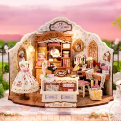 Rolife Elsa's Tailoring Wooden Diorama Kit
