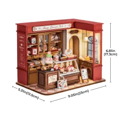 Rolife Honey Dessert Talk Wooden Diorama Kit
