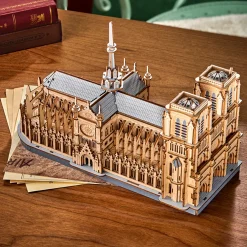 Rolife RoWood Paris Cathedral Wooden Building Kit