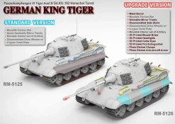 Rye Field Models 1/35 Pz.Kpfw.VI Ausf.B King Tiger Upgraded Kit