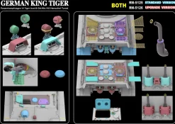 Rye Field Models 1/35 Pz.Kpfw.VI Ausf.B King Tiger Upgraded Kit