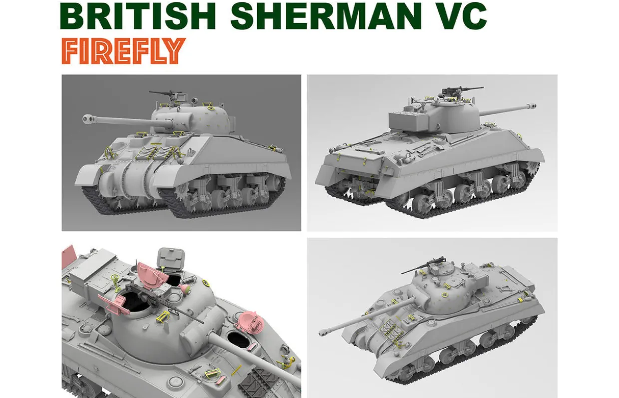 Rye Field Models 1/35 Sherman VC Firefly