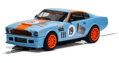 Scalextric Aston Martin V8 Gulf Edition Rikki Cann Racing Slot Car