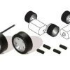 Scalextric Classic PK 2 Hubs & Silicon Tyres