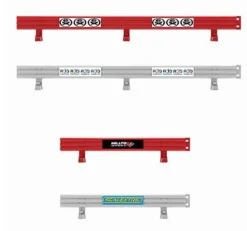 Scalextric Crash Barriers With Stickers