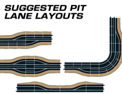 Scalextric Digital Pit Lane Pack Left Hand