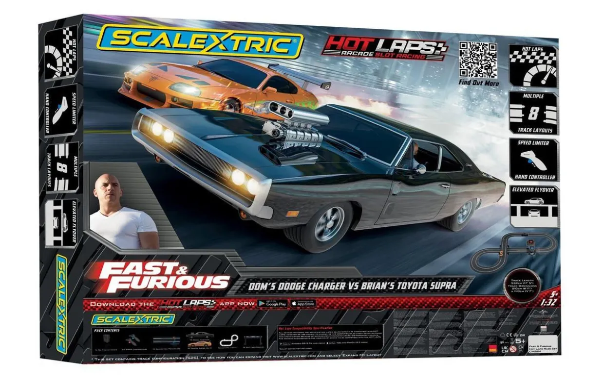 Scalextric Fast and Furious Hot Laps Race Set