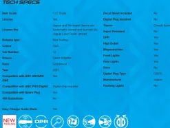 Scalextric Jaguar MK1, BUY1, Goodwood 2021 Slot Car