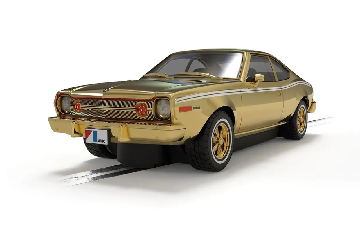 Scalextric James Bond AMC Hornet - The Man With The Golden Gun - 50th Anniversary Gold Edition Slot Car