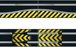 Scalextric Jump and Side Swipe Accessory Pack