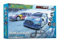 Scalextric Puma WRC Hot Laps Race Slot Car Set