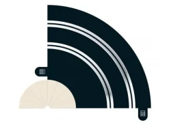 Scalextric Radius 1 Hairpin Curve 90 deg (x2)