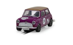 Scalextric Slot Car - Austin Mini Cooper S - Jo Polley - Brands Hatch Mini Festival 2024