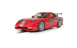 Scalextric Slot Car - Fast & Furious - Dom Toretto Mazda RX7